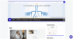 Desktop Screenshot of paroquiasaopedrotx.com.br